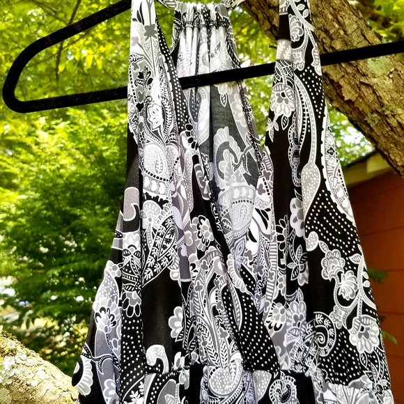 BEAUTIFUL DRAPEY SUMMER DRESS/XL/FAVE'/NORDSTROM - Picture 3 of 5